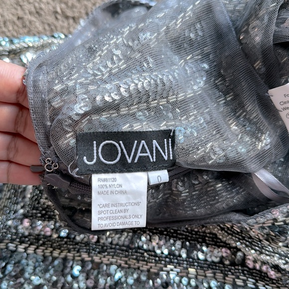 Jovani **Unworn** Bedazzled Mini Dress - Picture 7 of 7